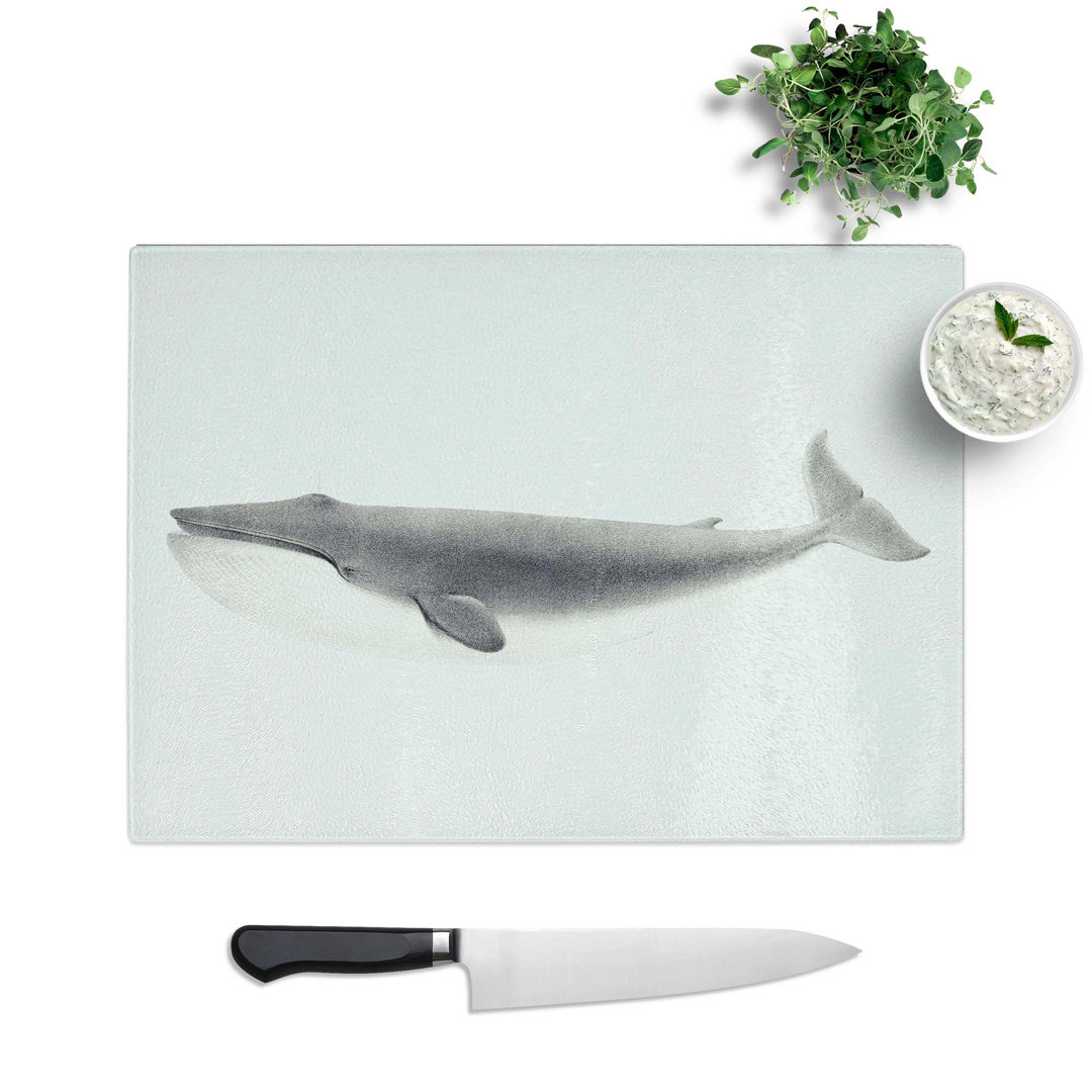 Tempered Glass Whale Chopping Board