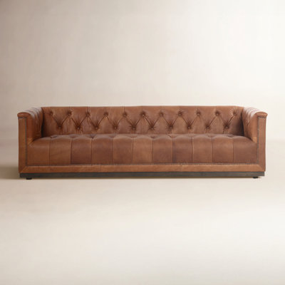 Byer 95" Genuine Leather Sofa