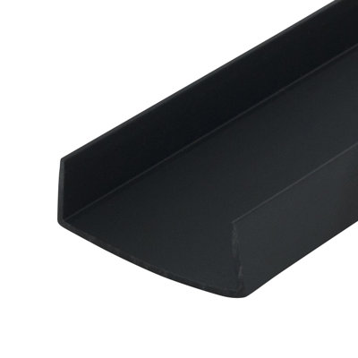 Outwater Plastics 1 1/2 Inch Styrene Plastic U Channel/C Channel 36 Inch Lengths