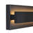 Jayeda Modern Black Linear Outdoor LED Wall Light-2140996333