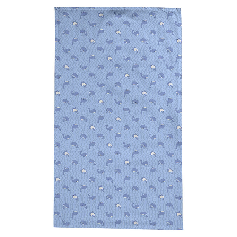 Nappe géométrique en coton à motif géométrique 100% avicia, Bleu