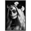 A Skull Face and Flowers Horror-101165738-101165741