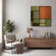 « Composition 1921 » de Piet Mondrian, tableau mural en métal, 91,4 cm x 91,4 cm-133655958