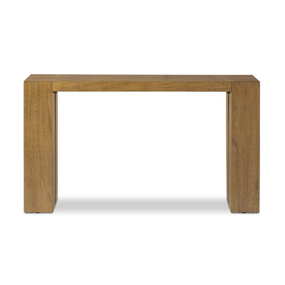 Emeli Console Table-Tawny Rubberwood Veneer