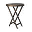 Jovita Solid Wood Cross Legs End Table