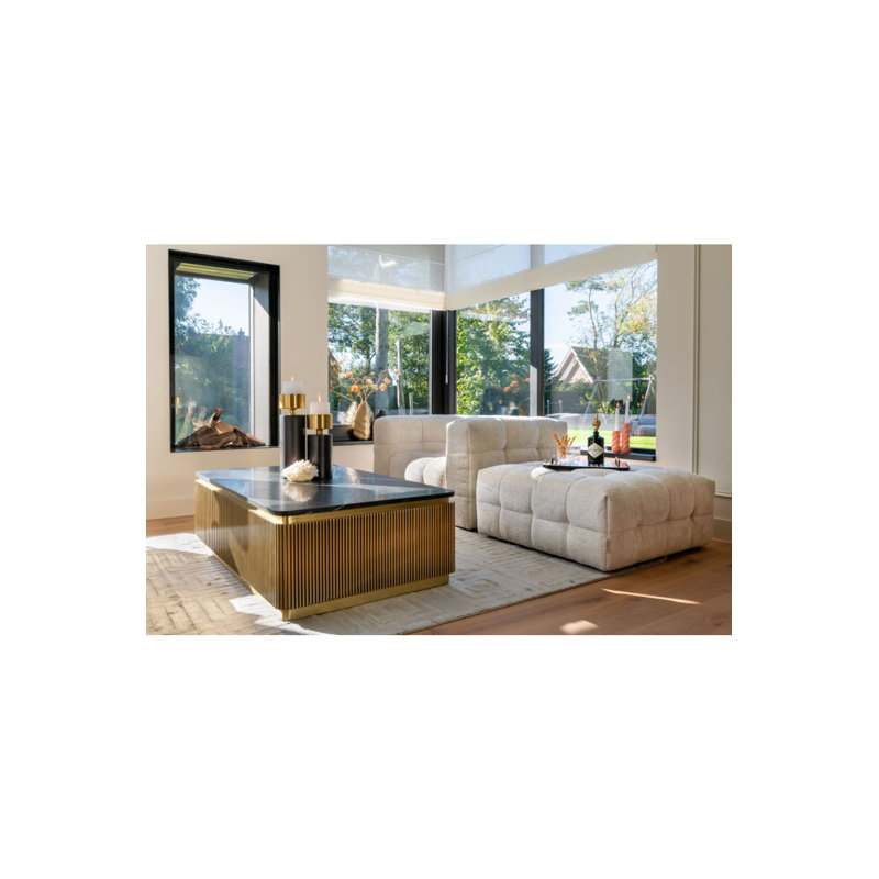 Ironville Marble Coffee Table