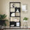 188.5cm H x 76cm W Metal Bookcase