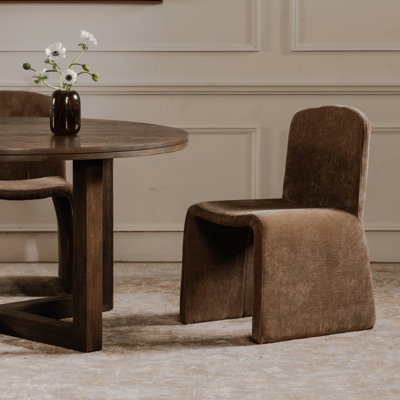 Chaise d'appoint rembourrée Holt