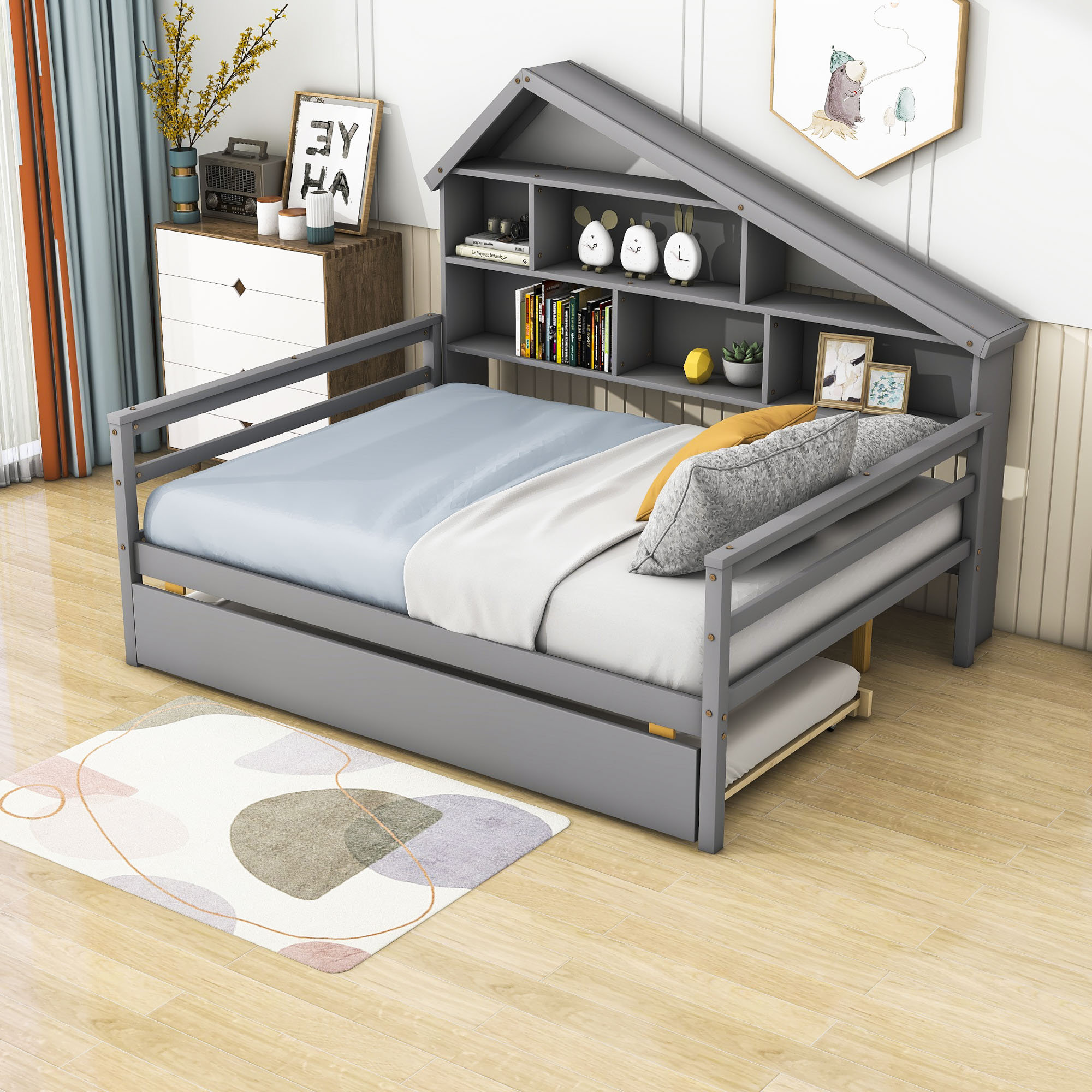 https://assets.wfcdn.com/im/50272203/compr-r85/2428/242855498/domineke-full-size-wooden-platform-bed-with-twin-size-trundle-and-shelves.jpg