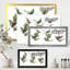Ensemble de Noël avec branches et Berrie rouge - Peinture sur toile-59915681-59915682