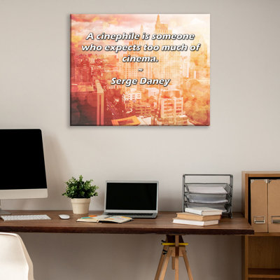 Astoria Grand Gallery Wrapped Canvas By Peter Stamm: "If it’s reality you want, I suggest you look ou