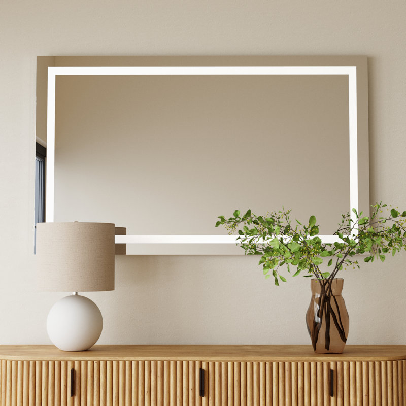 Kenno Flat Wall Mirror, 60" x 36"