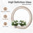 Rustic Round Wall Mirror