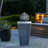 28.15"H Resin Modern LED Fountain