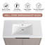36'' Single Bathroom Vanity with Resin Top-791636357