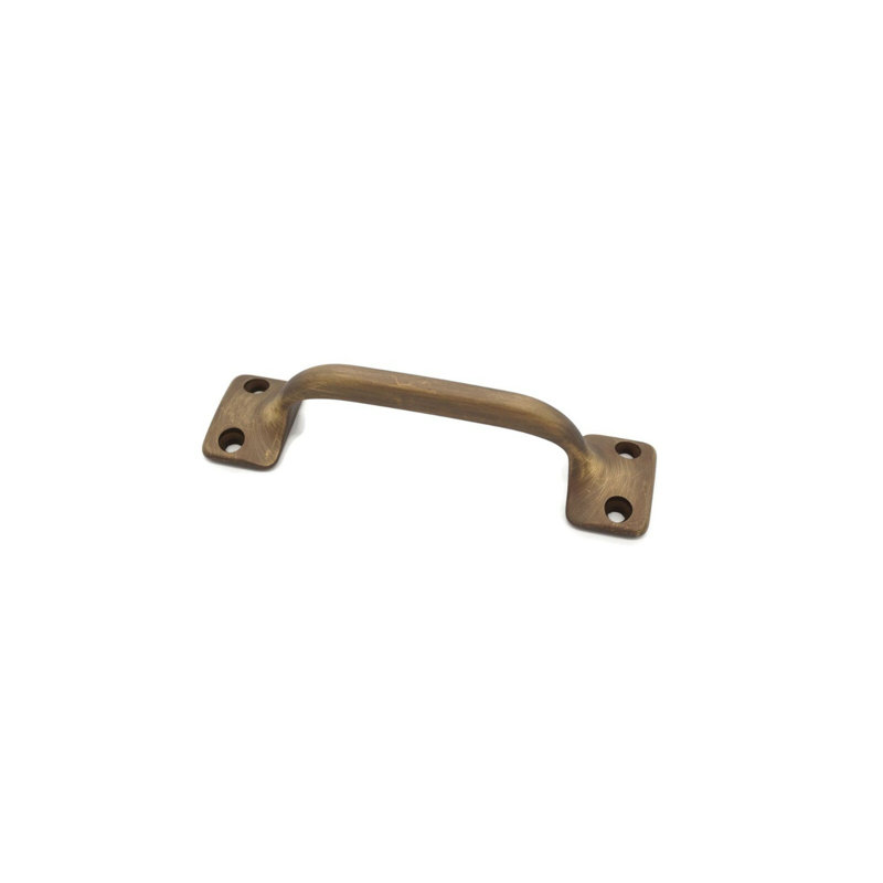 Antique Brass Window Bar Sash Lift, 5"