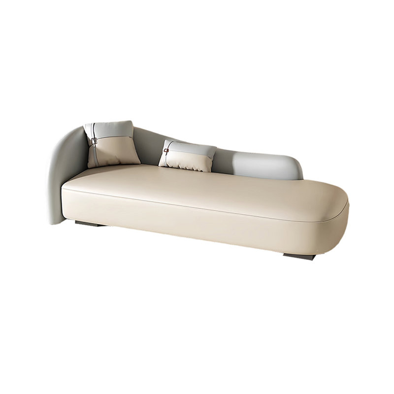 Tabouret confortable pour changer de chaussures, Beige / bleu clair