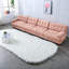 Spacious 4 Seat Sectionals, Wood Frame Modern Pink Sofa For Home