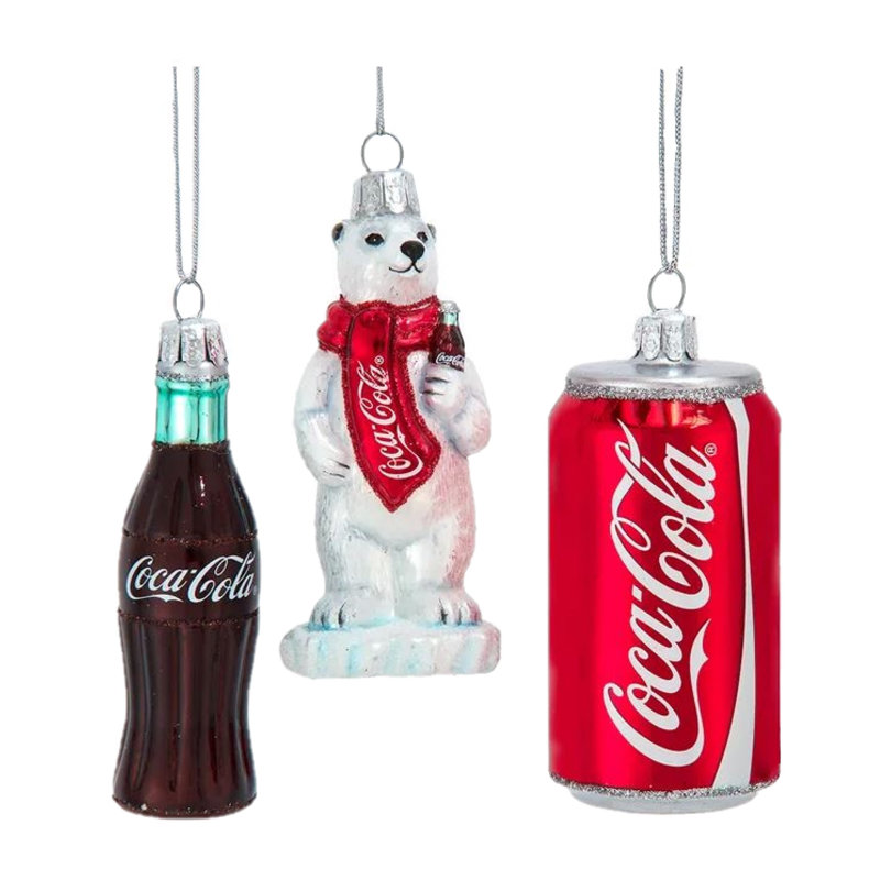 Kurt Adler Glass Ornament Coca-Cola Icons - Thumbnail 3