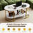 2-Tier Wooden Accent Table w/Spacious Tabletop Open Storage Shelf for Room-1710903758-1710903757