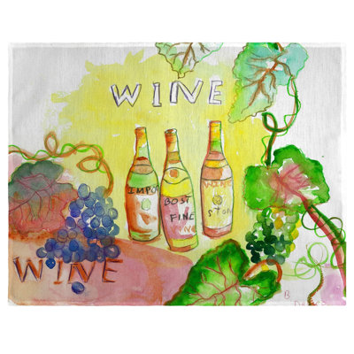 Valdez Polyester Floral Rectangle Placemat