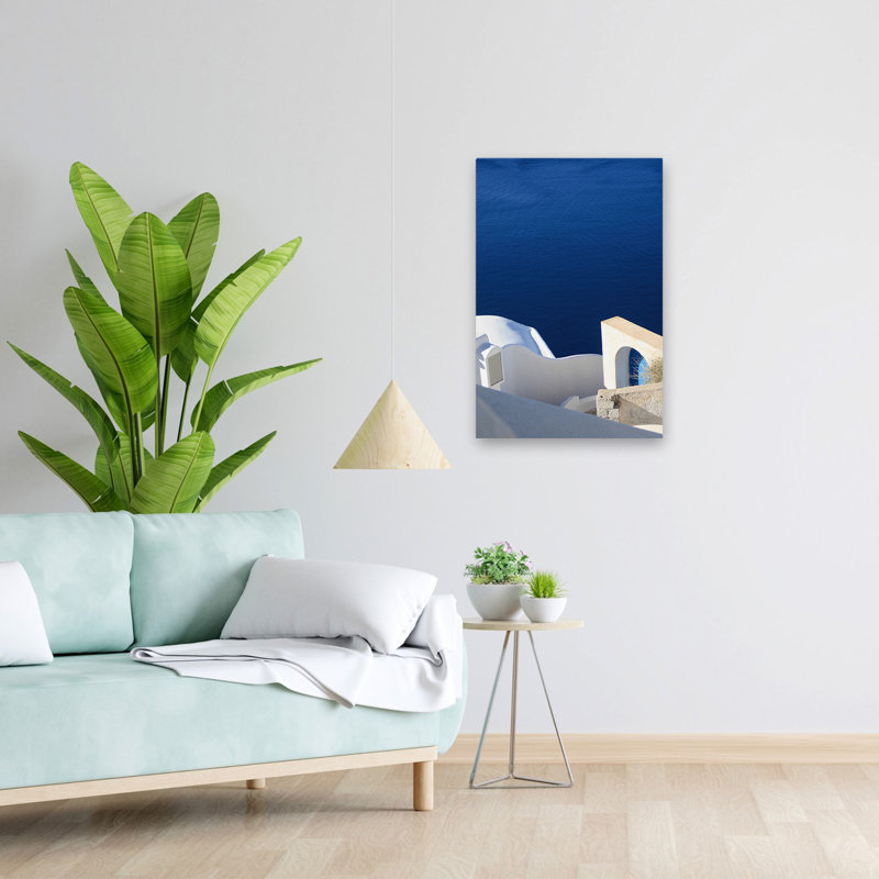 Contemporain et moderne Santorini II, H 24 po x l 16 po