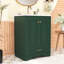 Meuble-lavabo à tiroir avec lavabo en céramique, tablettes réglables et armoire à fermeture en douceur-1364472686-1364472690