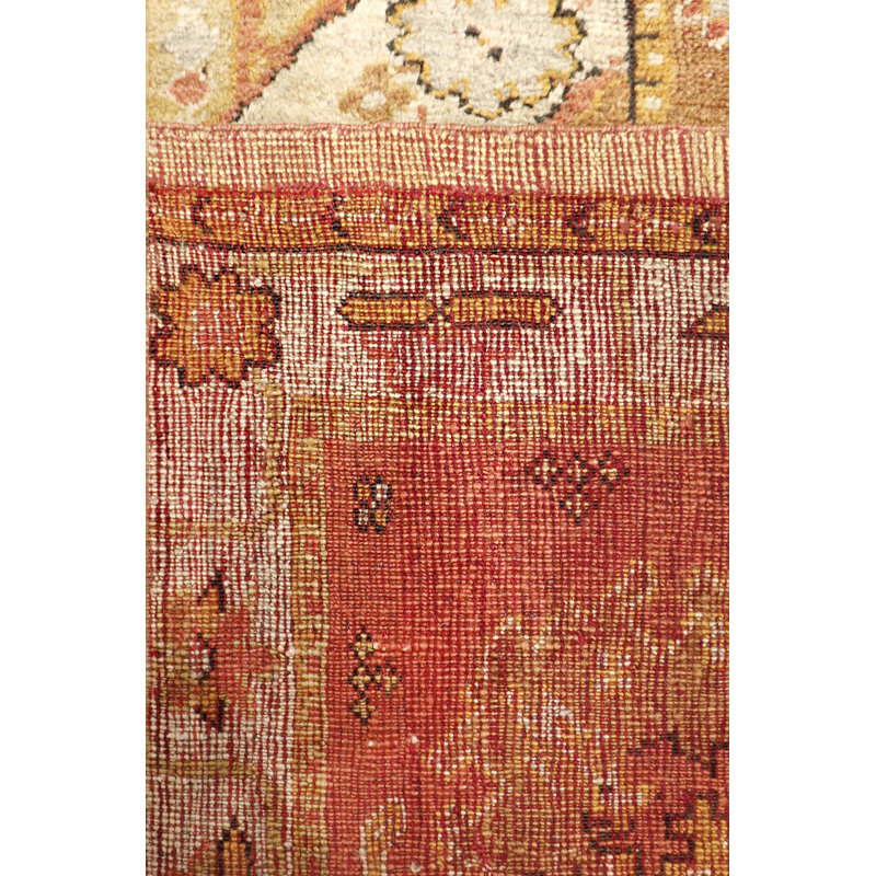 Oushak Hand Knotted Wool Oriental Area Rug