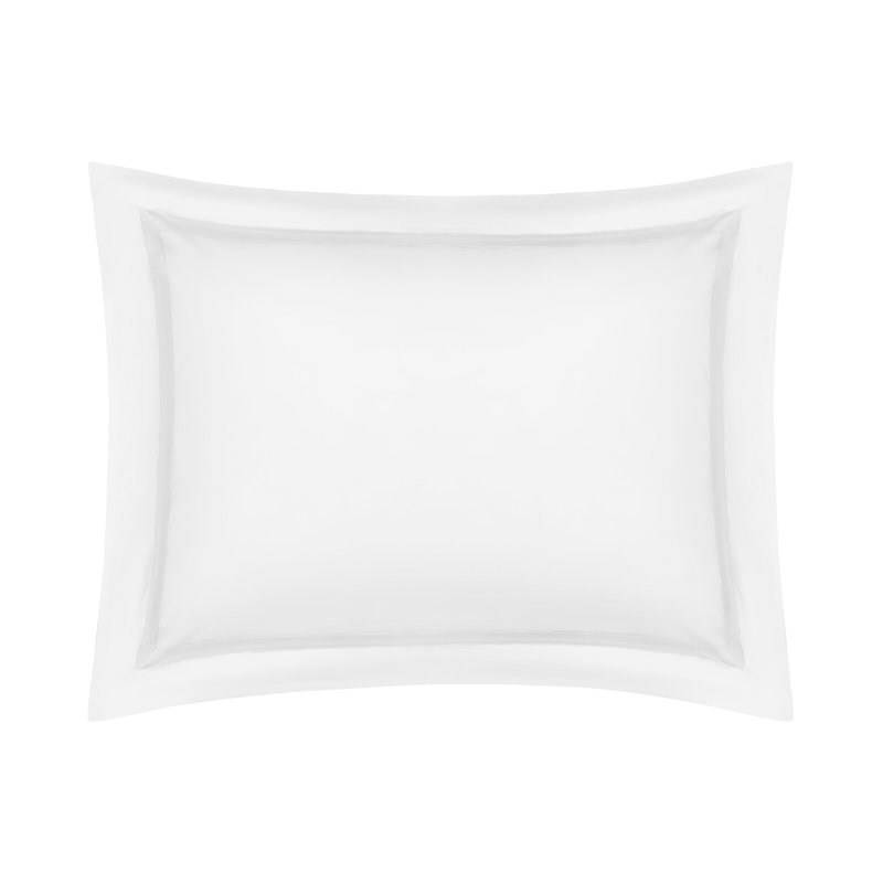 Iris Bedding, White, Euro/Continental