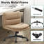 Chaise d'appoint en lin Derril