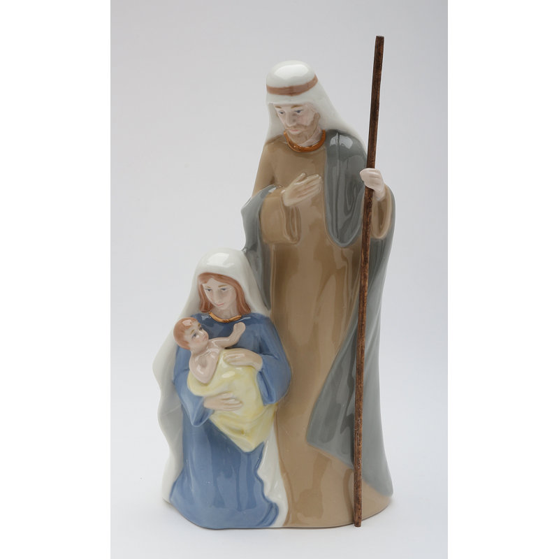 Figurine de boîte musicale sainte family Derick