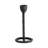 Round Ring Taper Candle Holder for Modern Home Decor - Sculptural Candle Holder for Tabletop Centerpiece and Living Room Decor - Black-87058137-87058138