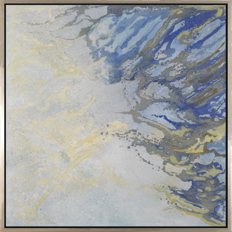Surf's Edge Painting, 60" H x 60" W x 2.25" D