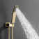 Complete Shower System with Rough-in Valve with 10 Inches Rain Shower Head