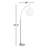 Aline 76.5'' Black Arched Floor Lamp