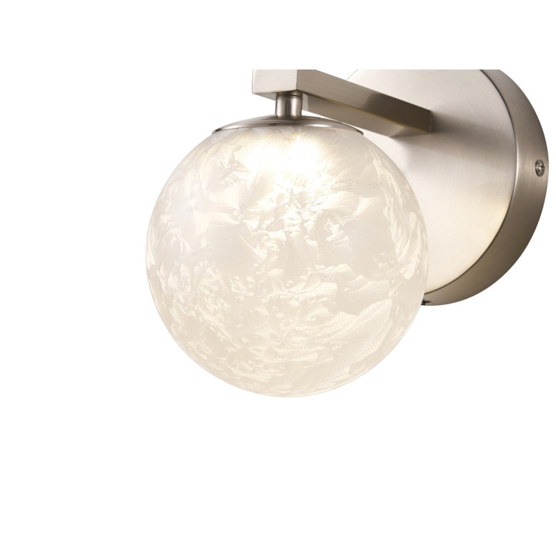 Forma 1-Light Wall Sconce - Brushed Nickel, Brushed Nickel