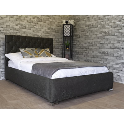 Upholstered Velvet Bed