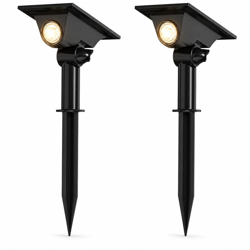 Solar Powered Integrated LED Pathway Light