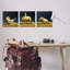 Ensemble de 3 impressions sur toile encadrées-293872454-293872448