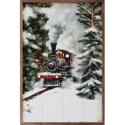 Winter Mountain Train
