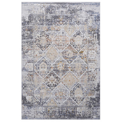 Loom & 6x9 Area Rug, Multi-color, Stain And Non-shedding, Ideal For Living, Bedroom, Dining Room Home Office Multi, , Great Styling Living Room,