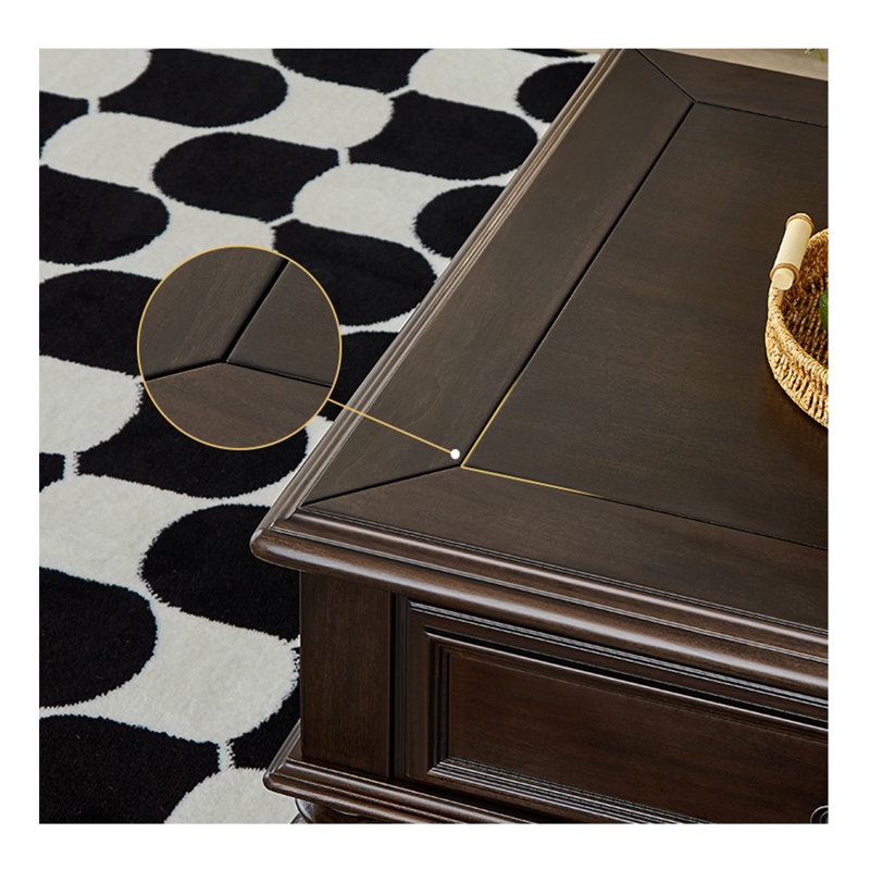 Table basse American Classic, H 17,7 po x L 51,2 po x l 27,6 po