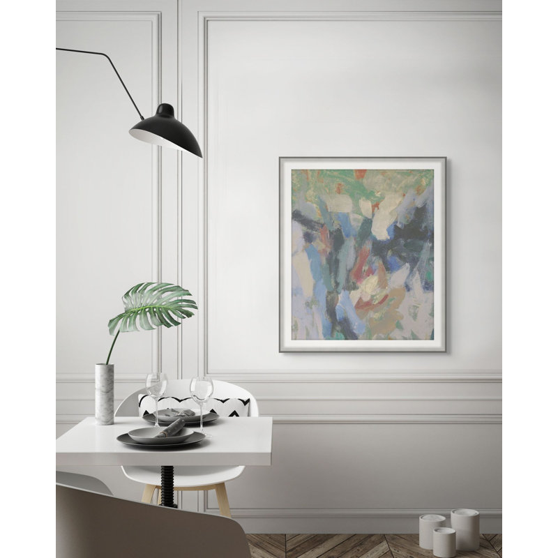 Abstract Print by Katie Willes, 46.75" H x 39.75" W