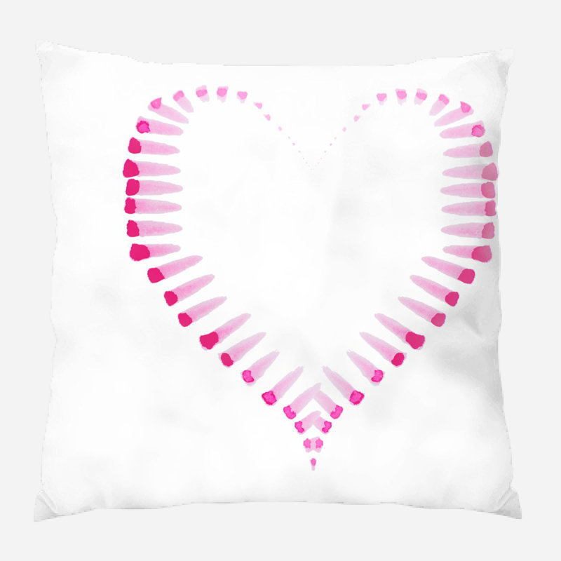 Outdoor Reversible Throw Pillow, Indoor, Microsuede