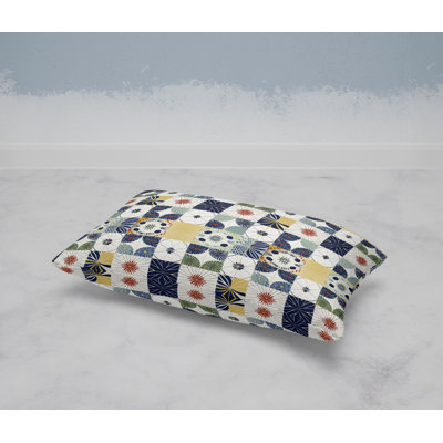 Zellige Dreamscapes  Rectangular Throw Pillow