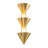 Versus 28-in Patina Brass Wall Sconce-124959558