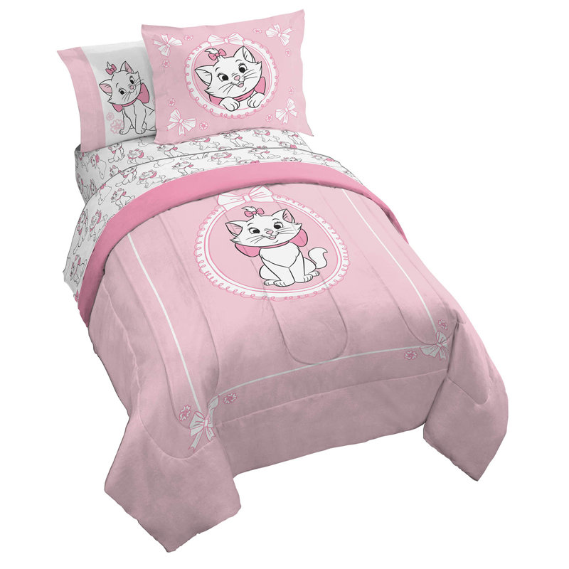 Aristocats Pretty Picture Twin Bed Set W/ Sham