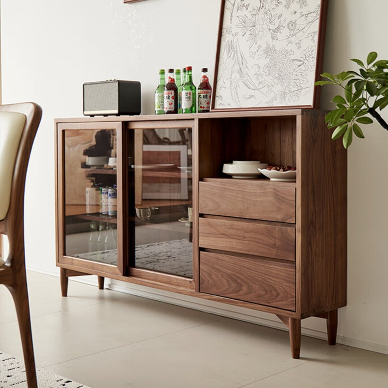Buffet rétro et simple, 35.43" H x 47.24" W x 11.81" D