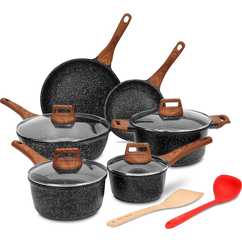 12 - Piece Aluminum Cookware Set
