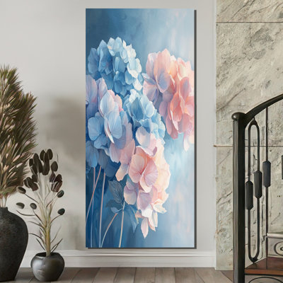 Hydrangeas in the Morning Light I - Hydrangea, art mural encadré
